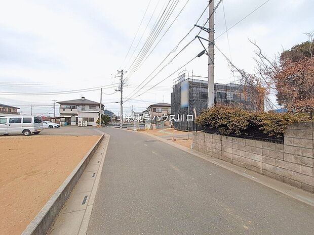 前面道路含む現地