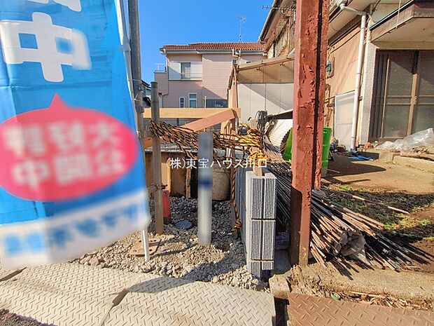 前面道路含む現地