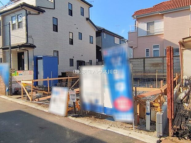 前面道路含む現地