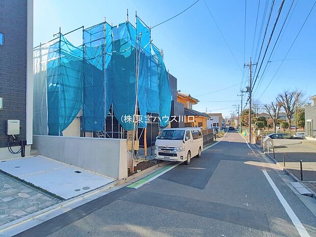 前面道路含む現地