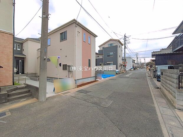 前面道路含む現地