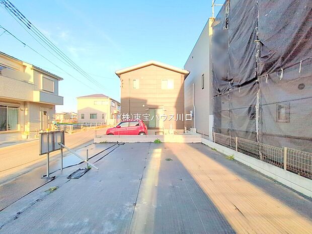 前面道路含む現地