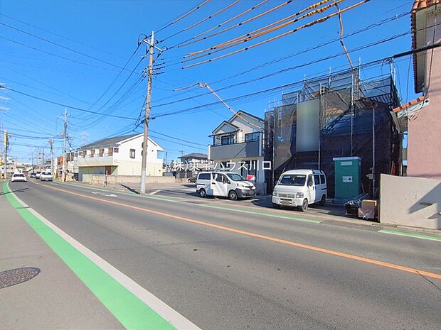 前面道路含む現地