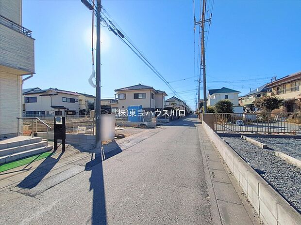 前面道路含む現地