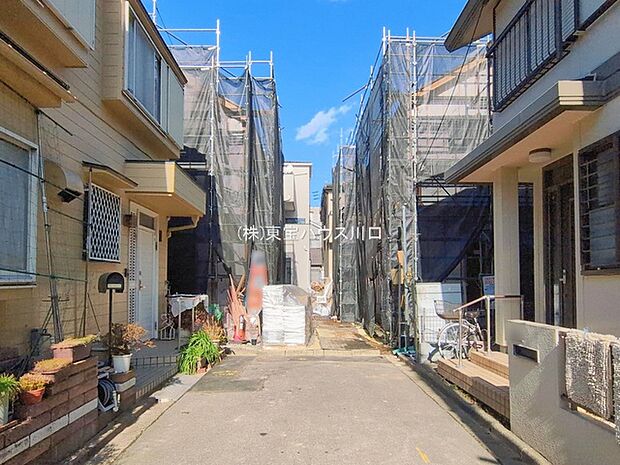 前面道路含む現地