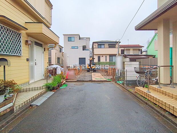 前面道路含む現地