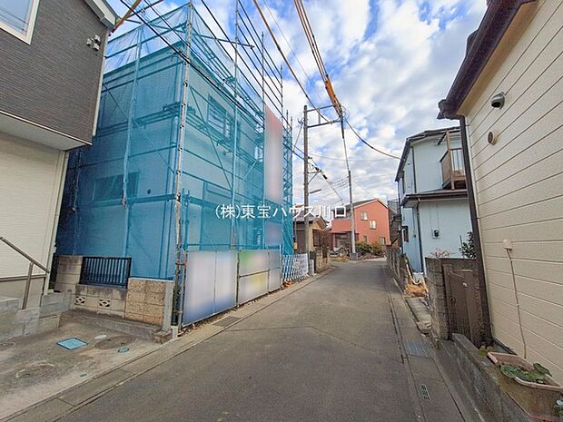 前面道路含む現地