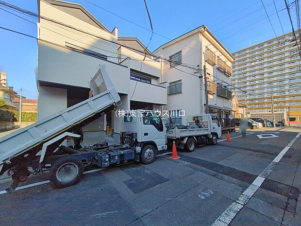 前面道路含む現地