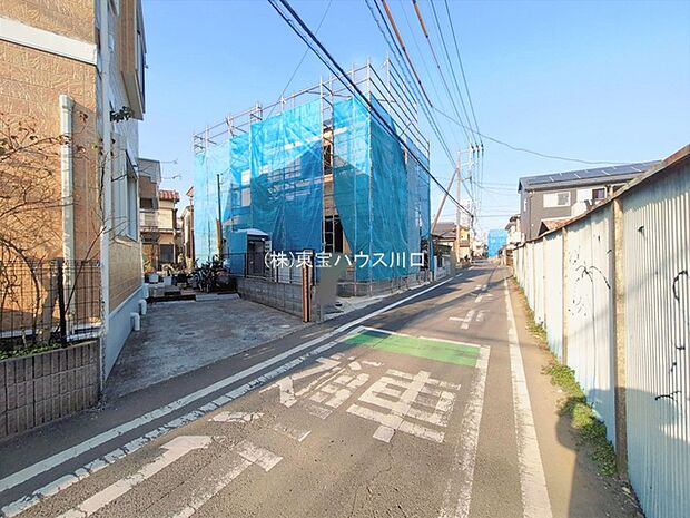 前面道路含む現地