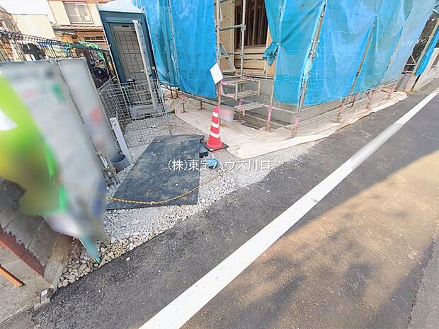 前面道路含む現地