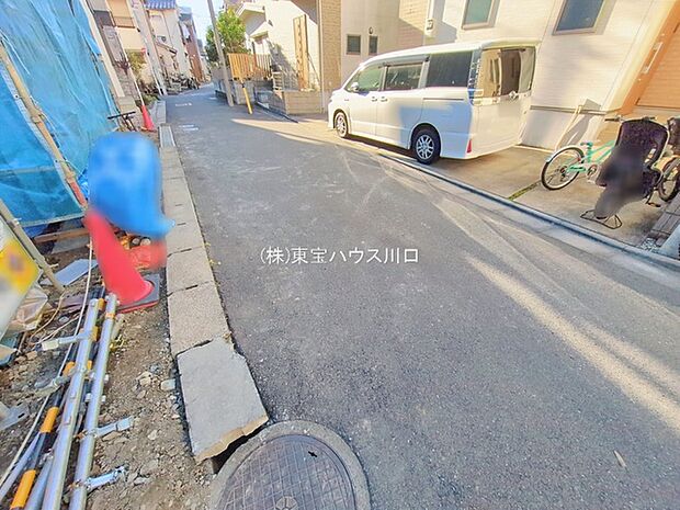 前面道路含む現地