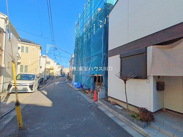 前面道路含む現地