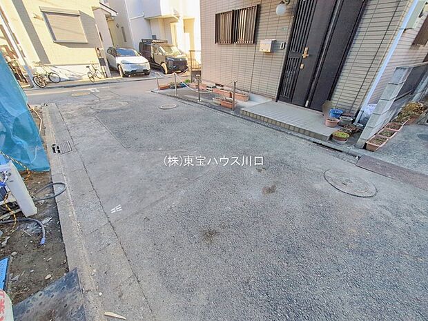 前面道路含む現地