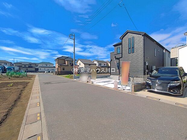 前面道路含む現地