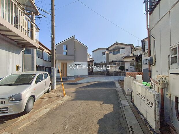 前面道路含む現地