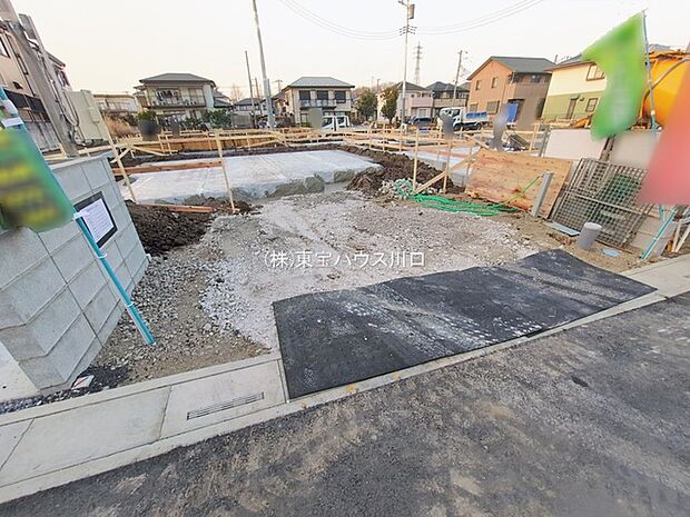 前面道路含む現地