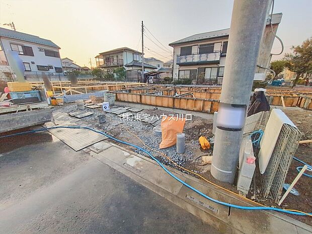 前面道路含む現地