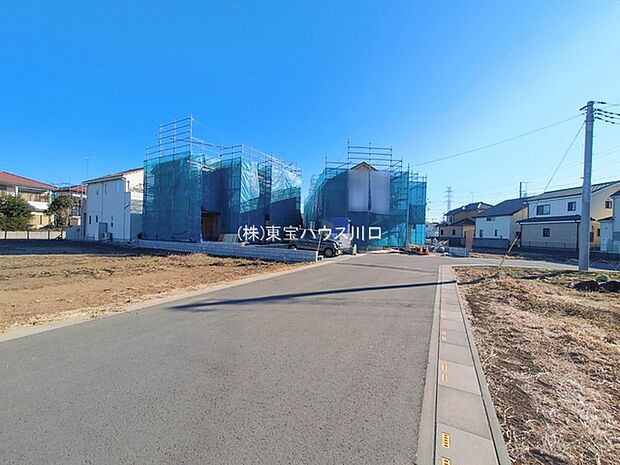 前面道路含む現地