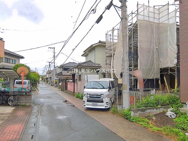 前面道路含む現地
