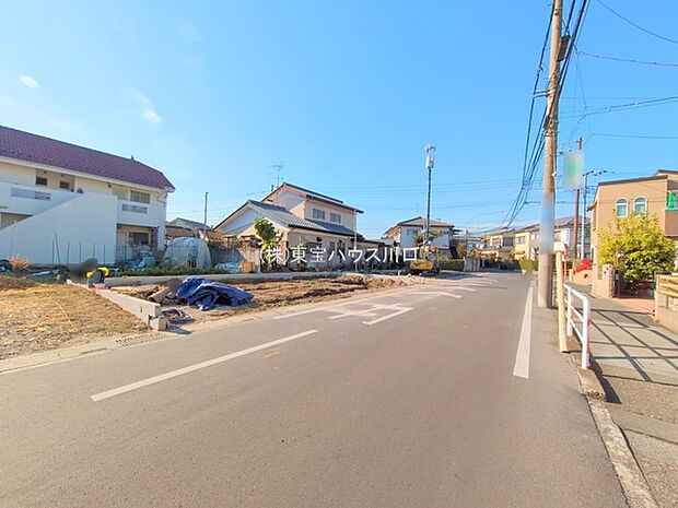 前面道路含む現地