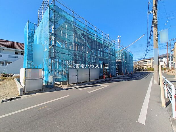 前面道路含む現地