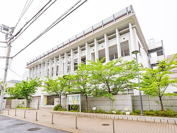 北区立明桜中学校 790m
