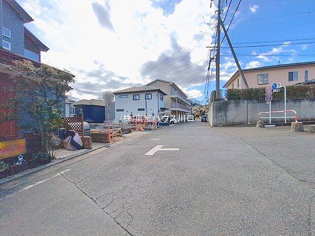 前面道路含む現地