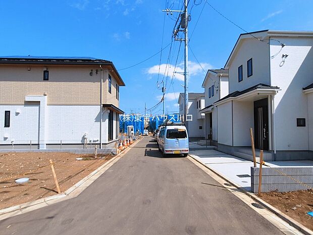 前面道路含む現地