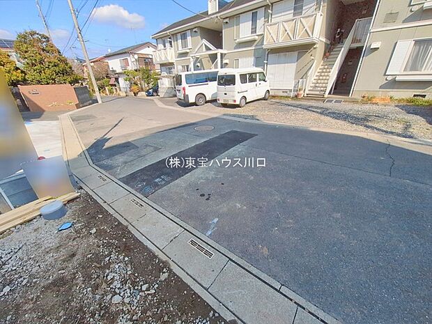 前面道路含む現地