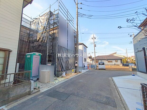 前面道路含む現地