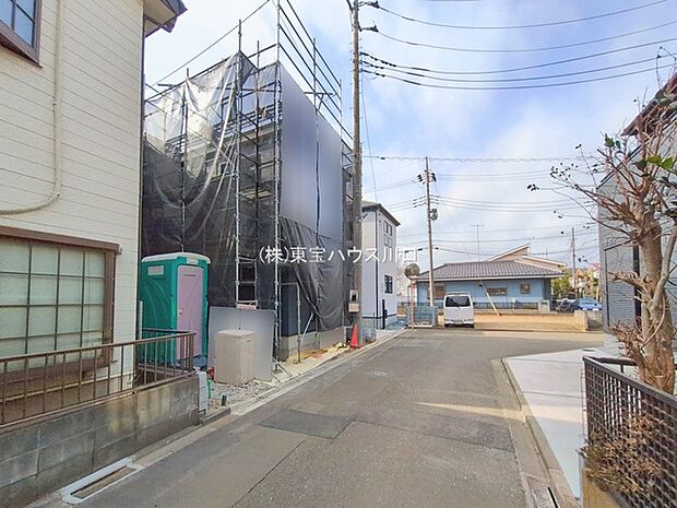 前面道路含む現地