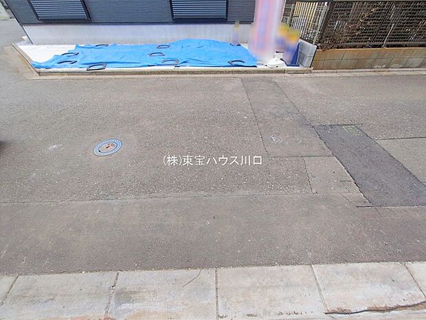 前面道路含む現地