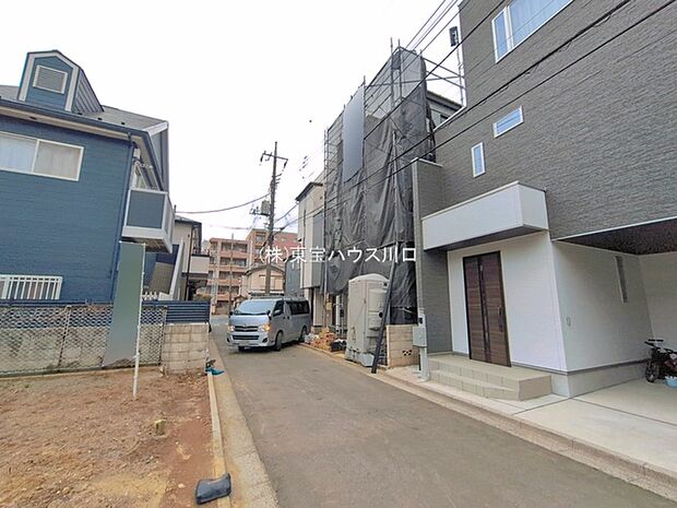 前面道路含む現地