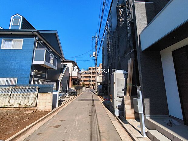 前面道路含む現地