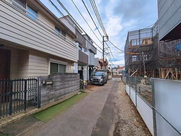 前面道路含む現地