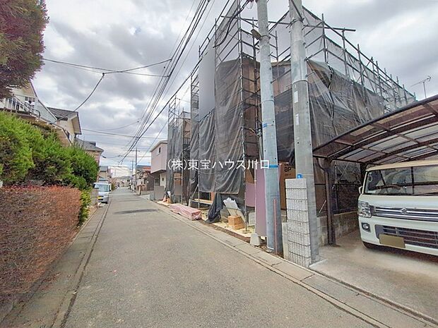 前面道路含む現地