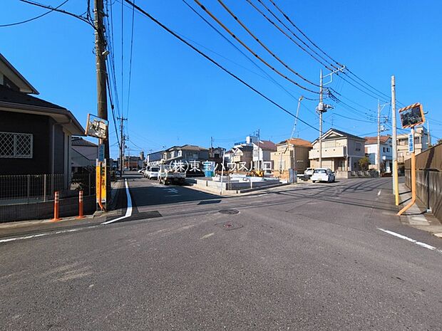 前面道路含む現地