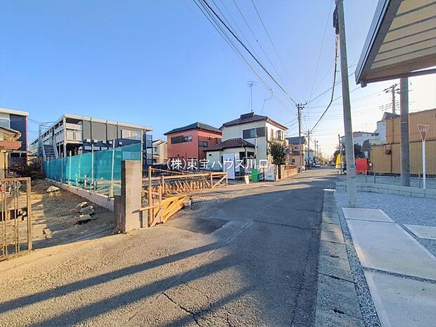 前面道路含む現地