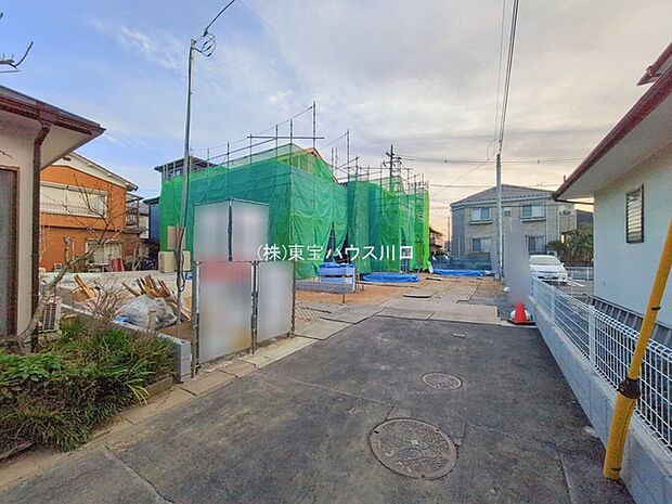 前面道路含む現地