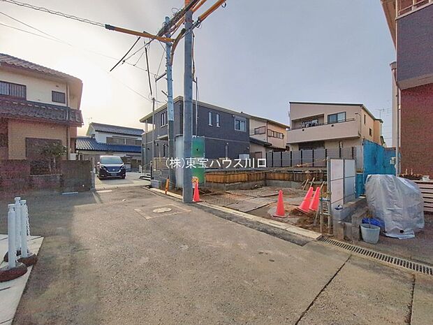 前面道路含む現地