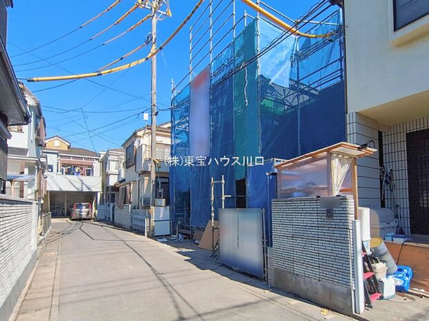 前面道路含む現地