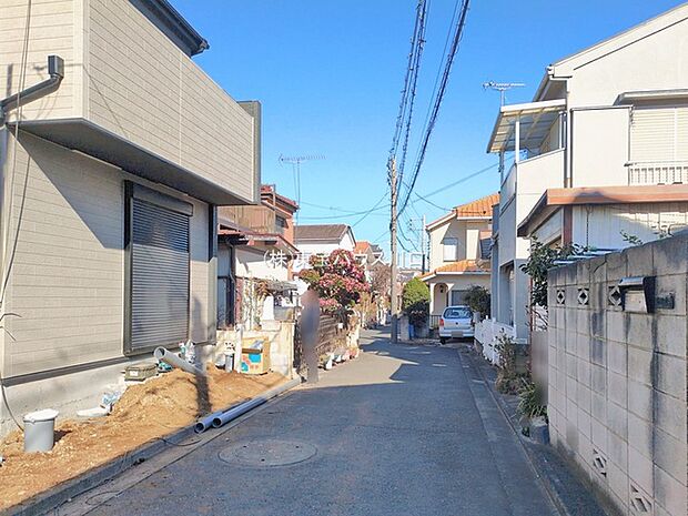 前面道路含む現地