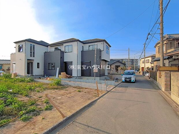 前面道路含む現地