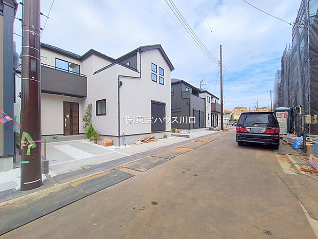 前面道路含む現地