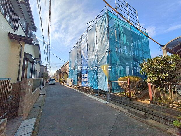 前面道路含む現地