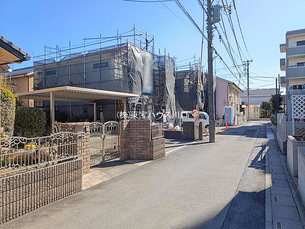 前面道路含む現地