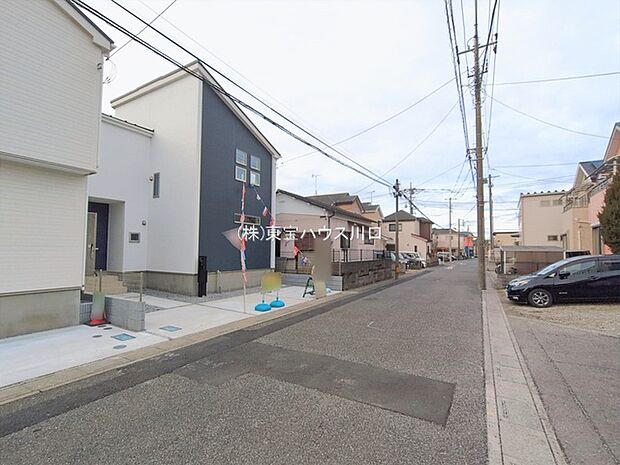 前面道路含む現地