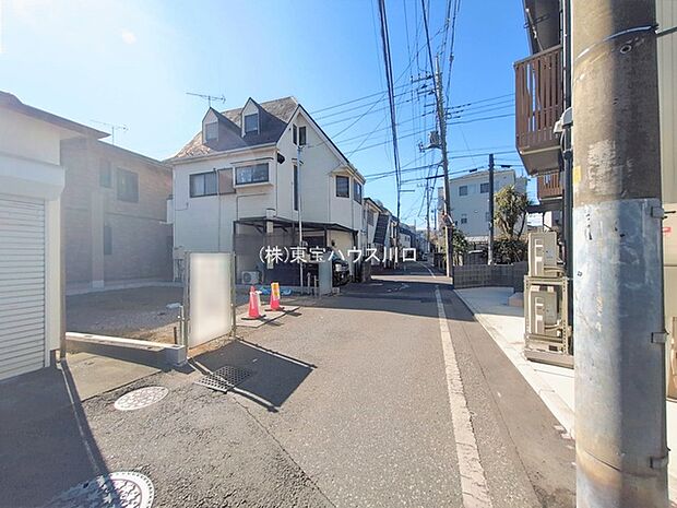 前面道路含む現地