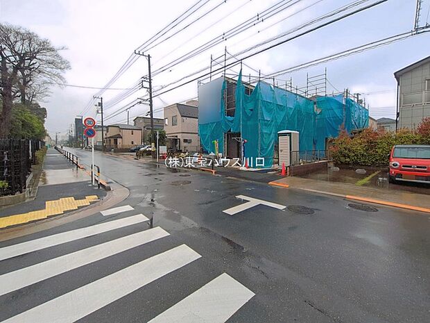 前面道路含む現地