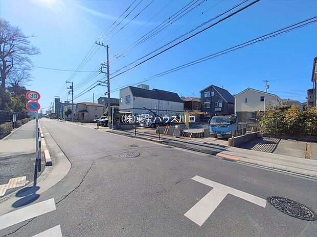 前面道路含む現地